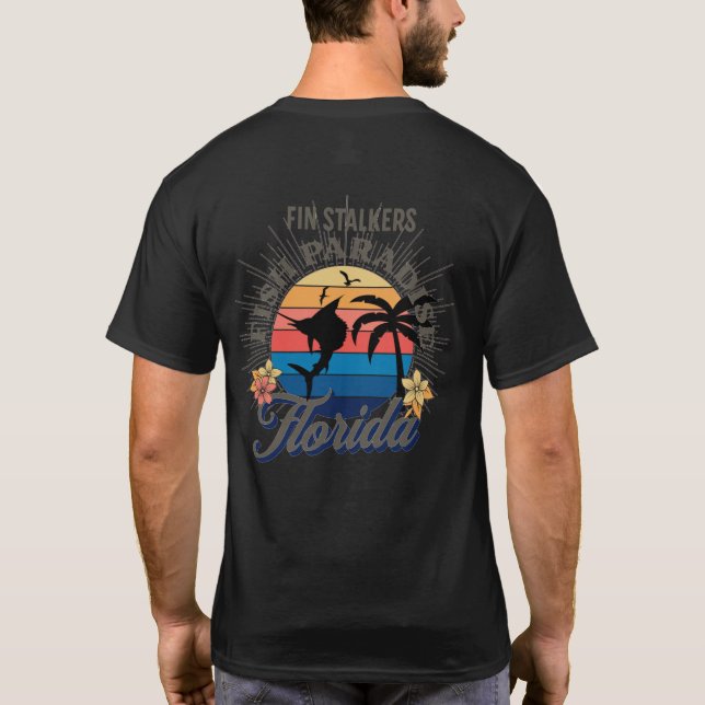 Fish Florida T Shirt (Baksida)