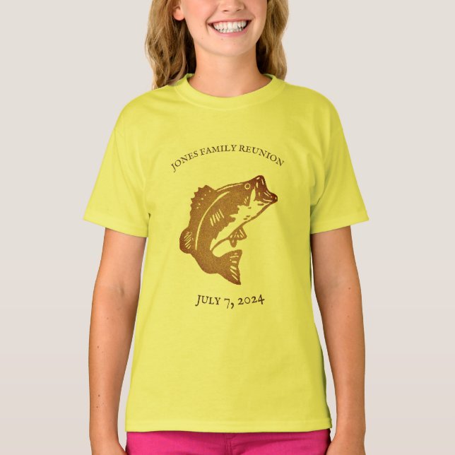 Fish Fry Family Reunion T-Shirt (Framsida)