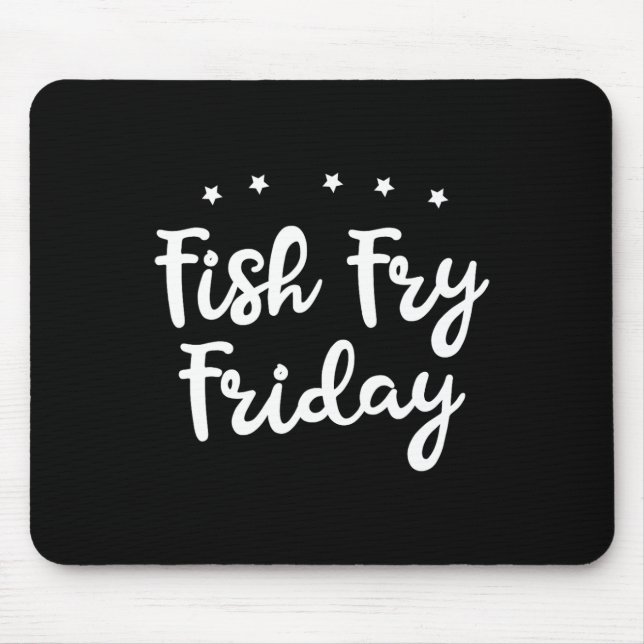 Fish Fry Friday Funny Fishing Fish Lover  Musmatta (Framsidan)
