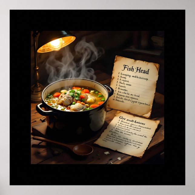 Fish head soup caribbean poster (Framsidan)