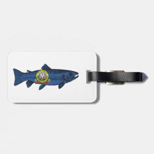 Fish Idaho Trout Bagagebricka