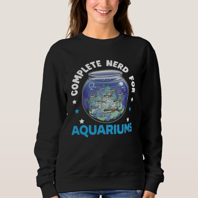 Fish Keeper Aquarium Junkie Aquarist Saltwater Tan T Shirt (Framsida)