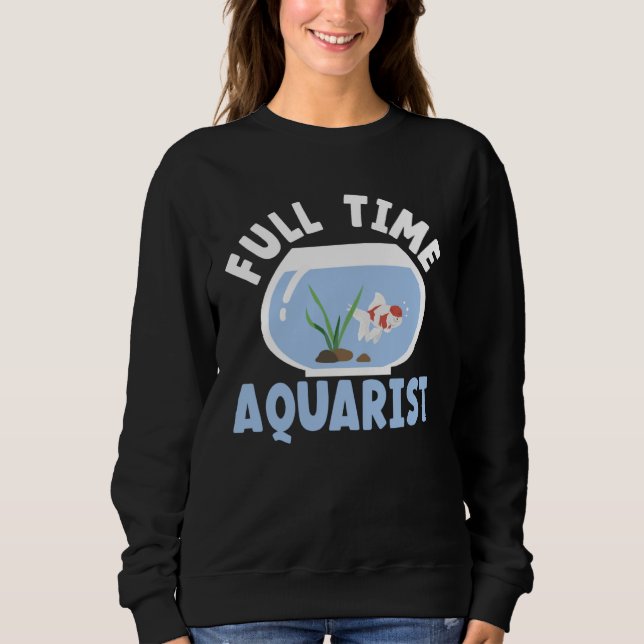 Fish Keeper Aquarium Junkie Aquarist Saltwater Tan T Shirt (Framsida)
