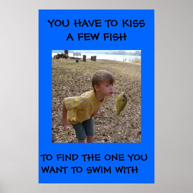 FISH KISS POSTER (Framsidan)