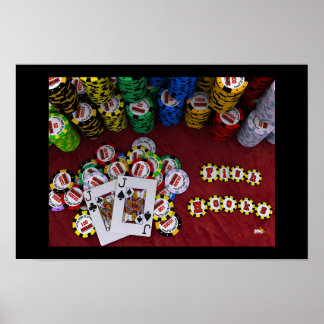 Fish Krok - Big Slick Poker Poster