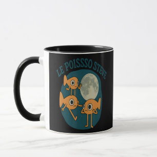 Fish Le Poisson Steve Funny Fish Mugg