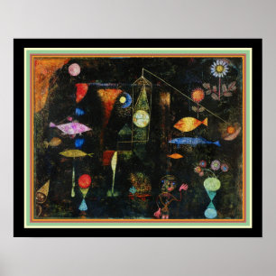 "Fish Magic" av Paul Klee Poster