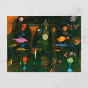 Fish Magic by Paul Klee (1925) Vykort