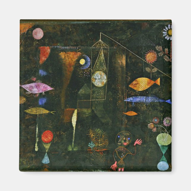 Fish Magic by Paul Klee Magnet (Framsidan)