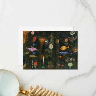 Fish Magic by Paul Klee Tack Kort