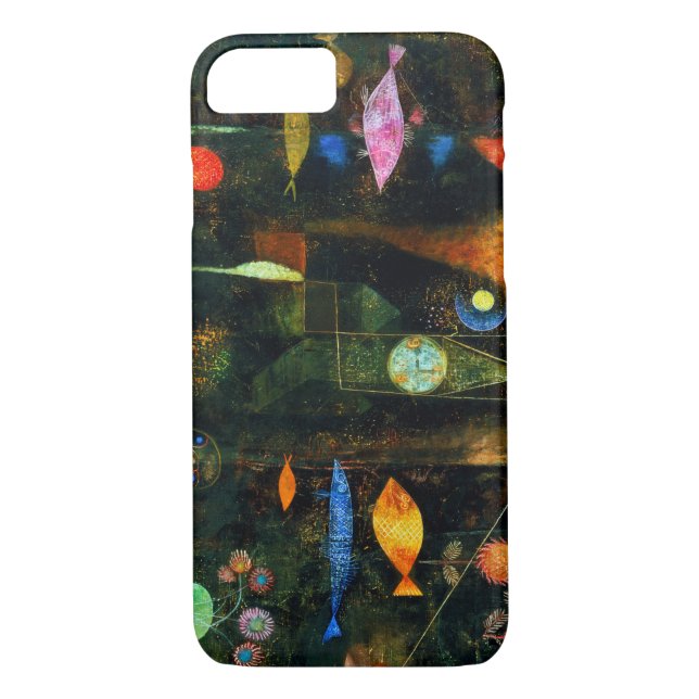 Fish Magic, Paul Klee Case-Mate iPhone Skal (Baksida)