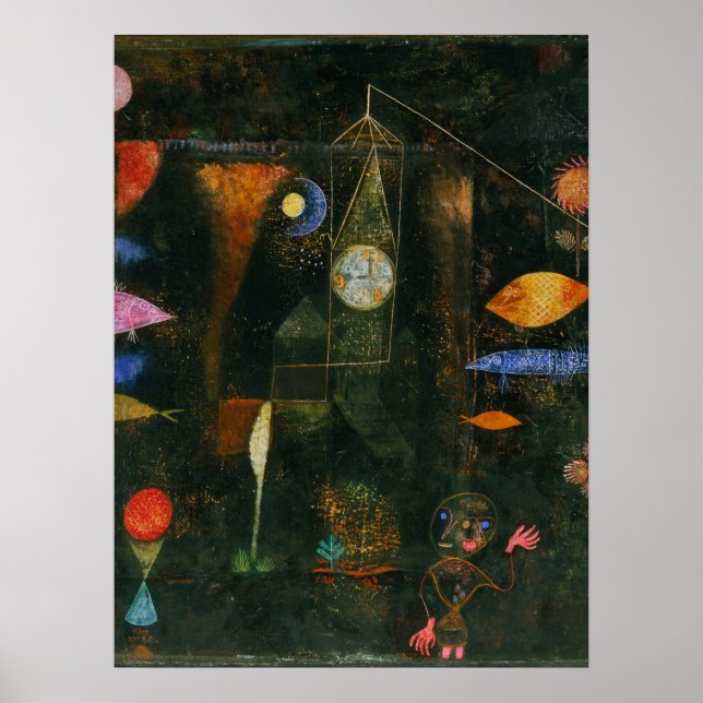 Fish Magic - Paul Klee Poster (Framsidan)
