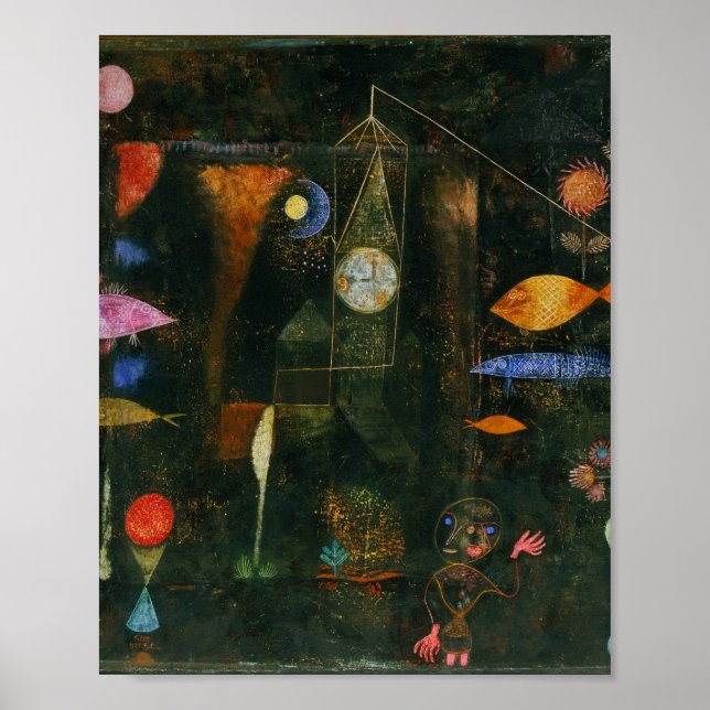 Fish Magic - Paul Klee Poster (Framsidan)