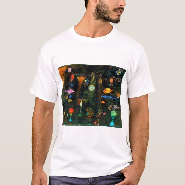 Fish Magic, Paul Klee T Shirt (Framsida)