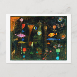Fish Magic, Paul Klee Vykort