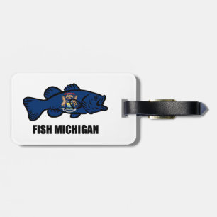 Fish Michigan Bagagebricka