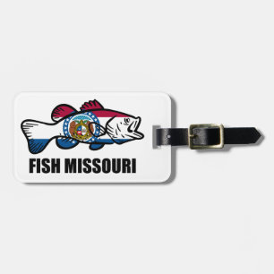 Fish Missouri Bagagebricka