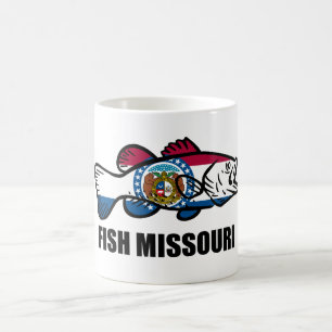 Fish Missouri Kaffemugg