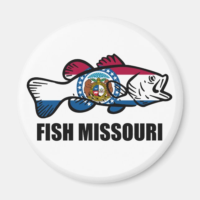 Fish Missouri Magnet (Framsidan)
