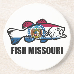 Fish Missouri Underlägg Sandsten