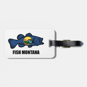 Fish Montana Bass Bagagebricka