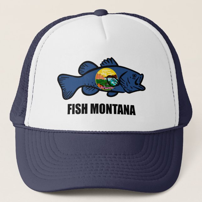 Fish Montana Bass Keps (Framsida)