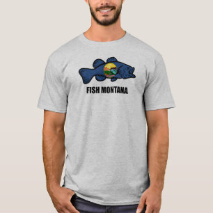 Fish Montana Bass T Shirt