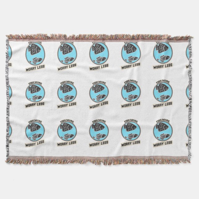 Fish More Worry Less Filt (Framsidan)