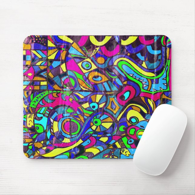 Fish Mousepad Musmatta (Med mus)