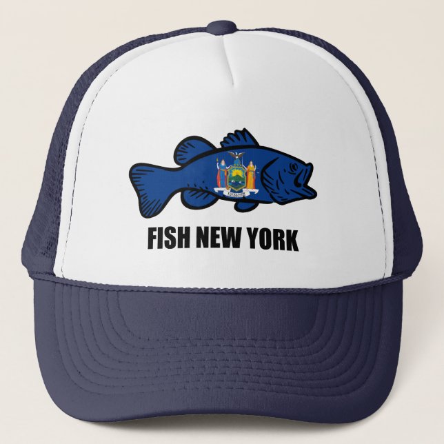 Fish New York Bass Keps (Framsida)