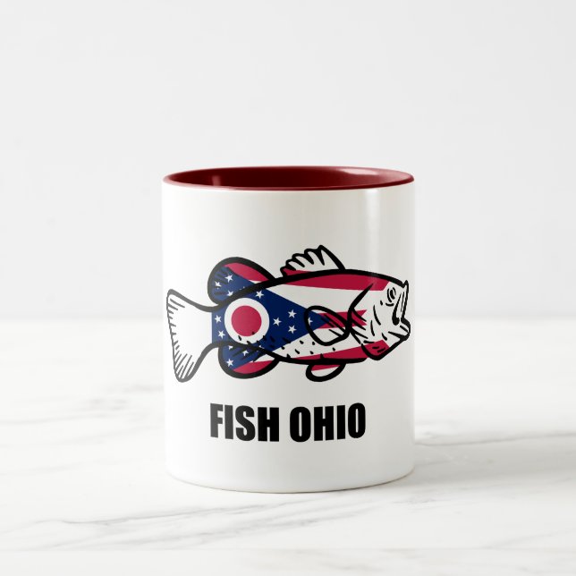 Fish Ohio Två-Tonad Mugg (Center)