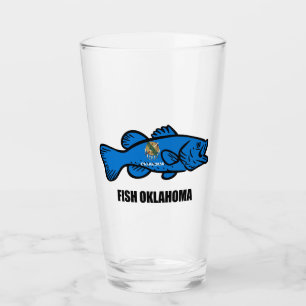 Fish Oklahoma Glaskopp