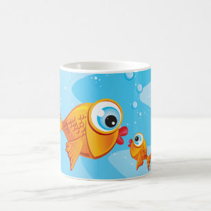 FISH - Olivfisk och Pickle: Kaffemugg
