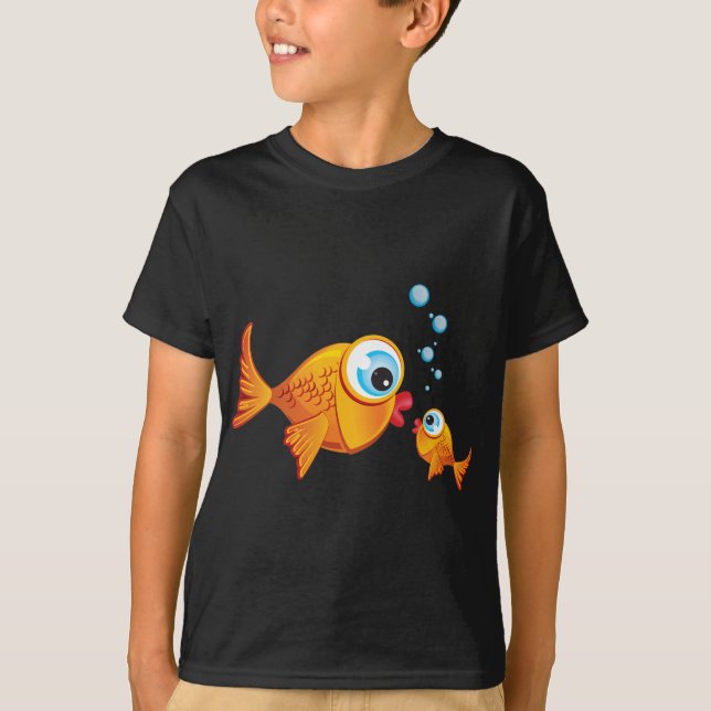 FISH - Olivfisk och Pickle: T-shirt (Framsida)