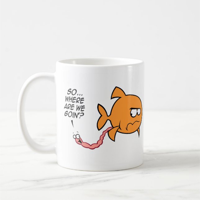 Fish Pooh Mugg (Vänster)