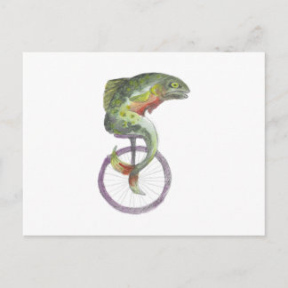 Fish Postcard Vykort