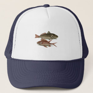 Fish Red Perch Fisherman Art Keps