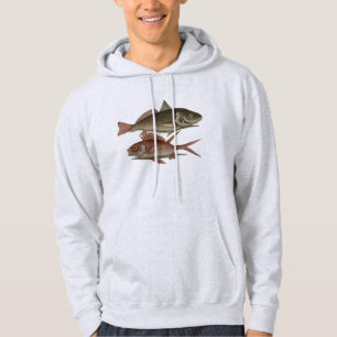 Fish Red Perch Fisherman Art Sweatshirt
