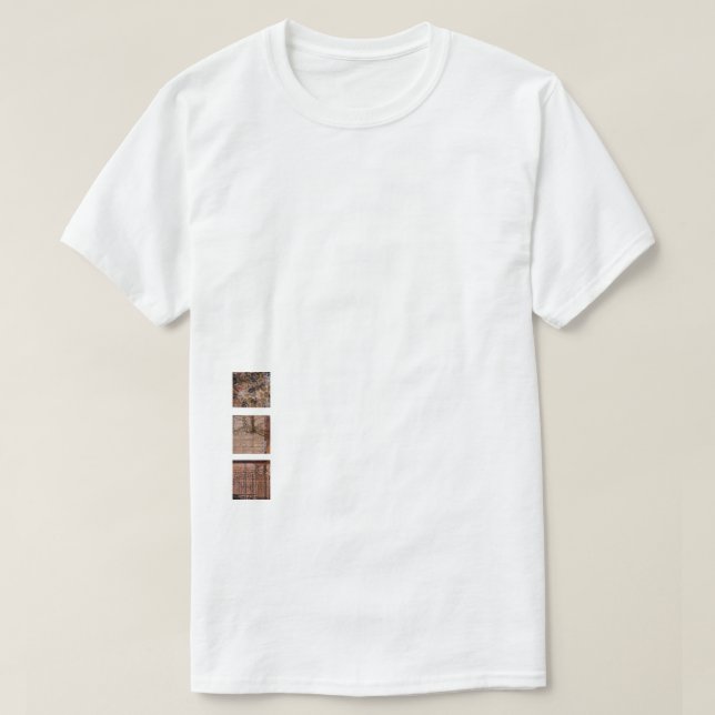 Fish Remember Trees — Hemtryckt T-Shirt (Design framsida)