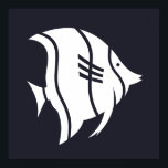 FISH-silhuett, strandsatt | Poster<br><div class="desc">| SJÖ Life | NAUTISKT | BOATNING | ANCHOR | SJÖ Life | LIVET ÄR BÄTTRE I SJÖ | ROLIGT | CHIC | ENKEL | VATTEN | TILLBEHÖR TILL ROLIGT-BOATDEKOR FÖR HEMMET | NAUTISK TROPISK HEMDEKOR | KLASSISK SILHOUETTKONSTRUKTION | BEACH | SEA | OCEAN DECOR HOME BOAT ACCESSORIS | CAPTAIN...</div>