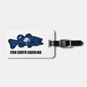 Fish South Carolina Bagagebricka