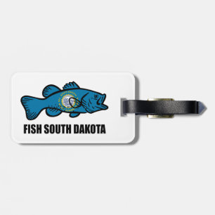 Fish South Dakota Bagagebricka
