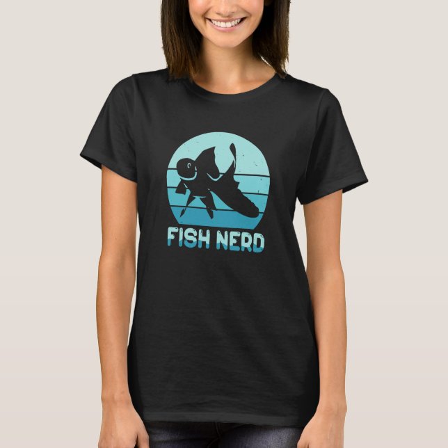 Fish Tank Aquarist Fish Nerd  1 T Shirt (Framsida)