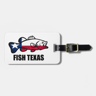 Fish Texas Bagagebricka