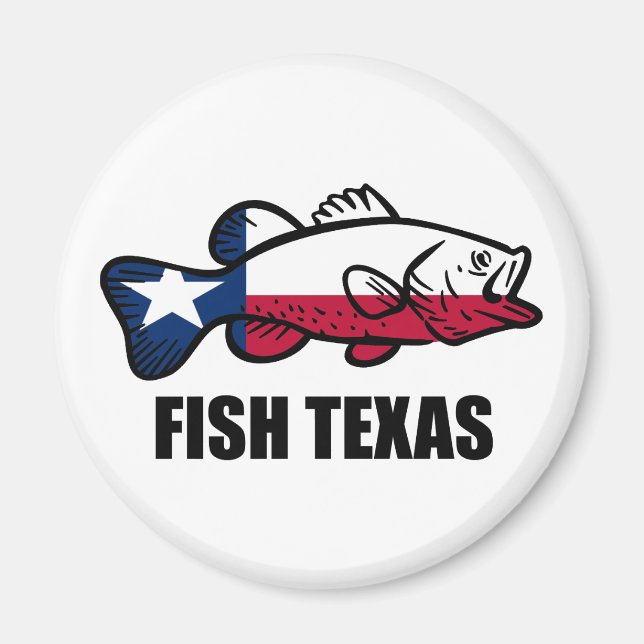 Fish Texas Magnet (Framsidan)