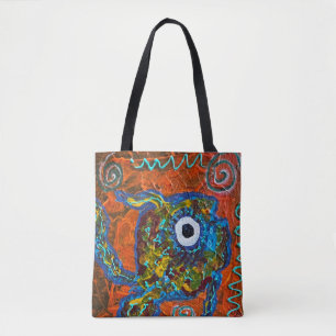 Fish Tote Tygkasse