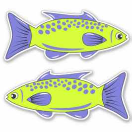 Fish Vinyl Sticker Klistermärken