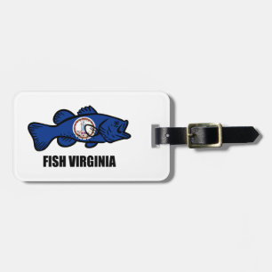 Fish Virginia Bagagebricka