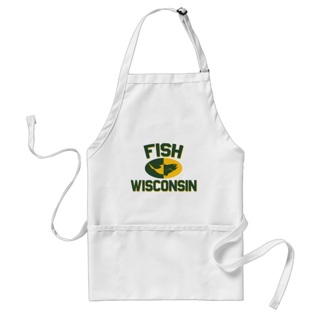 Fish Wisconsin Förkläde (Framsidan)