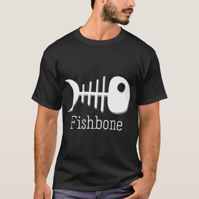 Fishbone T Shirt (Framsida)